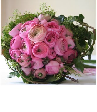 Hot Pink Rununculus Bouquet