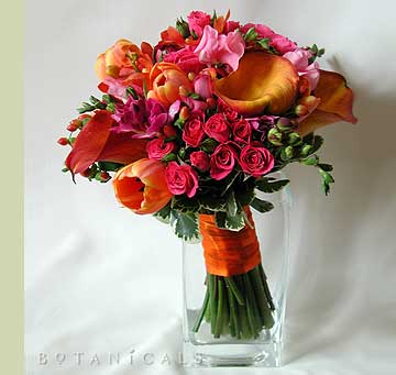 Tulip Pink Flowers on Bouquet Wedding Flower    Bouquet Wedding Flower