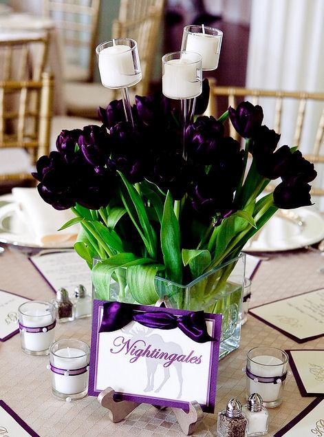 Tulip Centrepieces candlestulipweddingcenterpieces