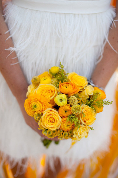 bright yellow bouquet