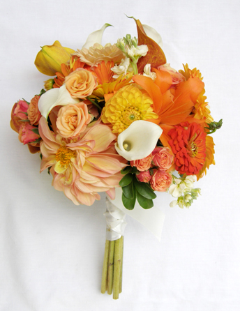 Orange and Gold Bouquet