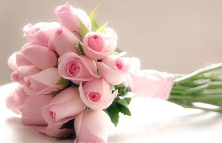 Light Pink Roses Bouquet