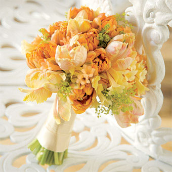 Orange Tulips Bouquet