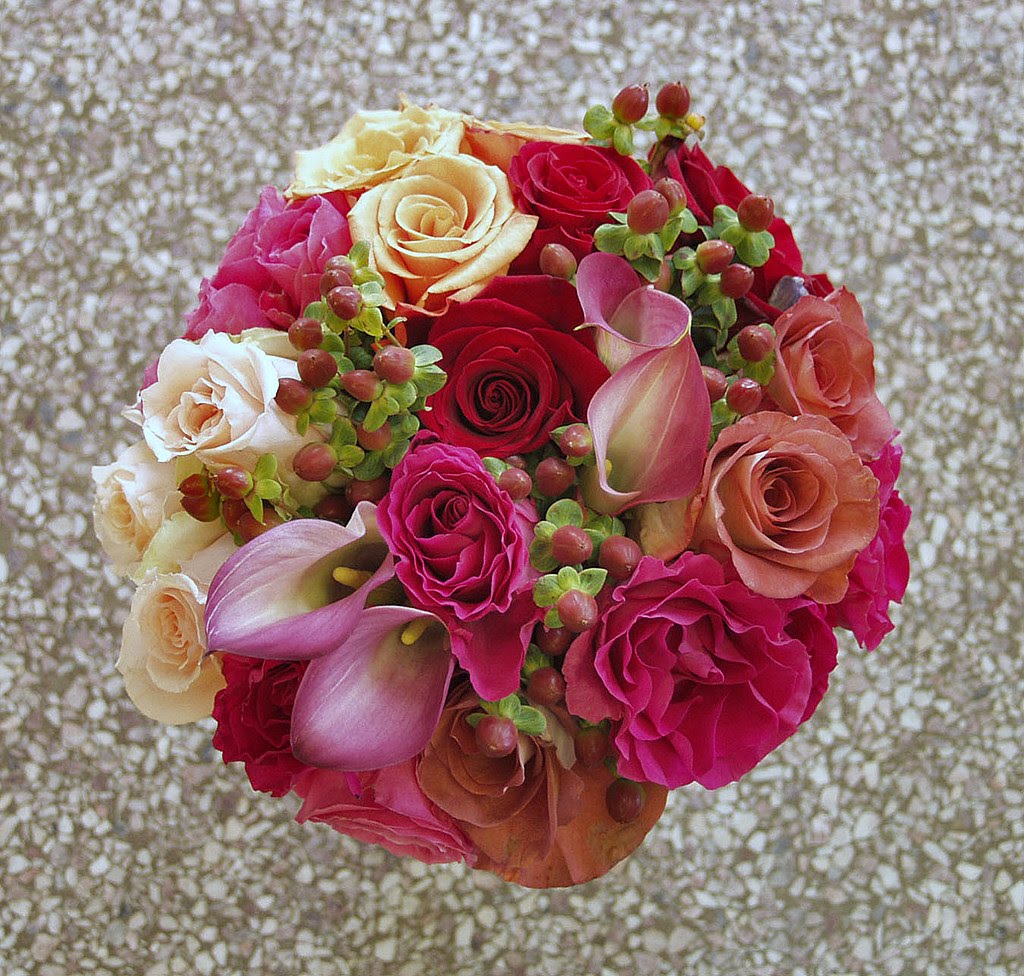 Fall Roses Bouquet