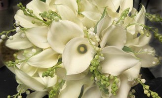 Calla White and Baby's Breath