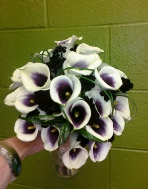 Bridal bouquet calla