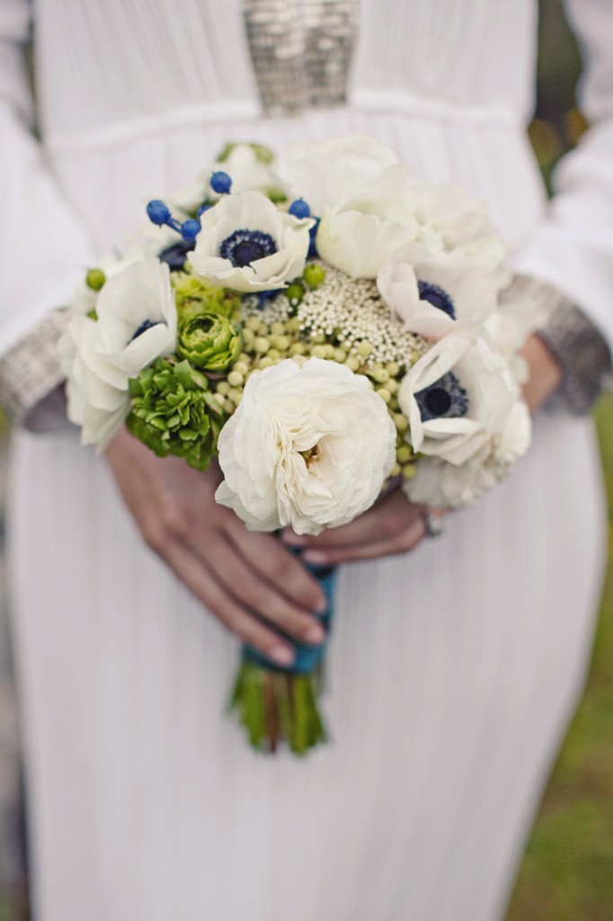 bohemian bouquet wedding