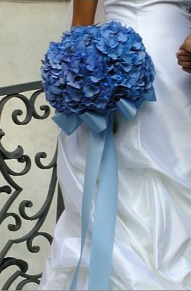 blue bouquet