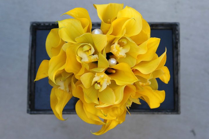 yellow bouquet