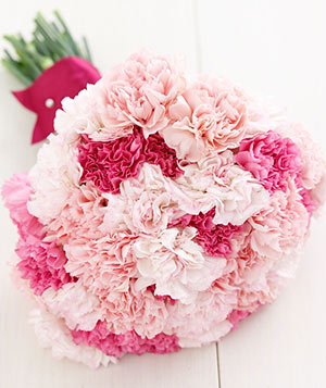 carnations pink bouquet