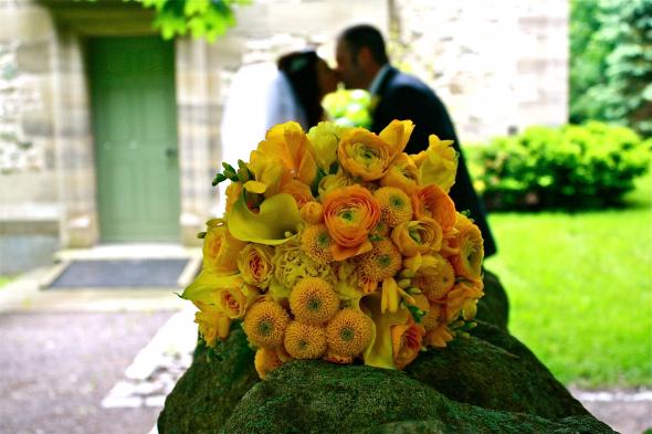 yellow bouquet