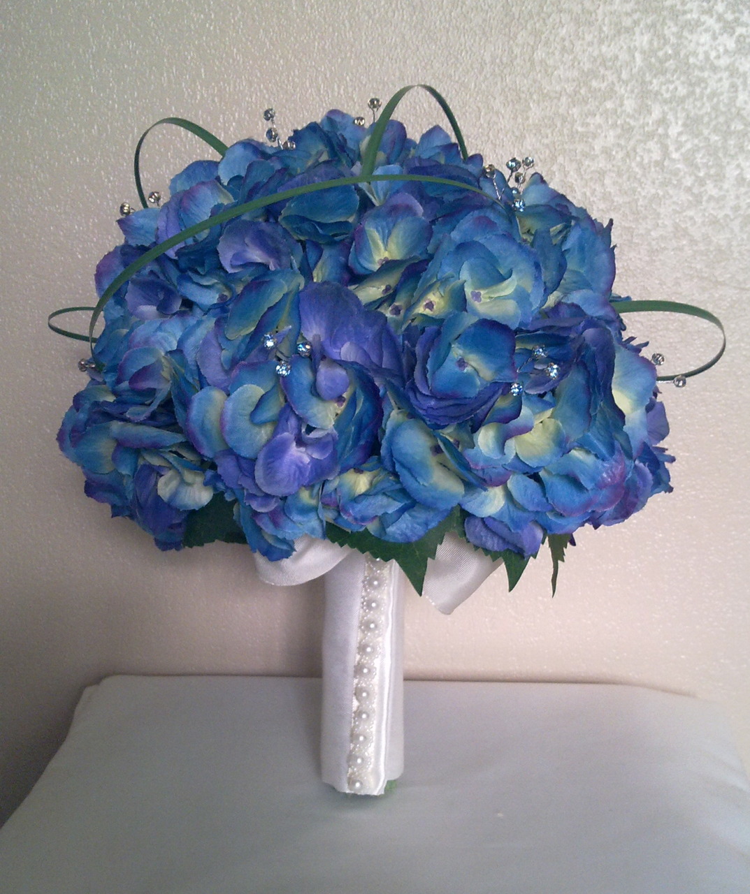 blue bouquet