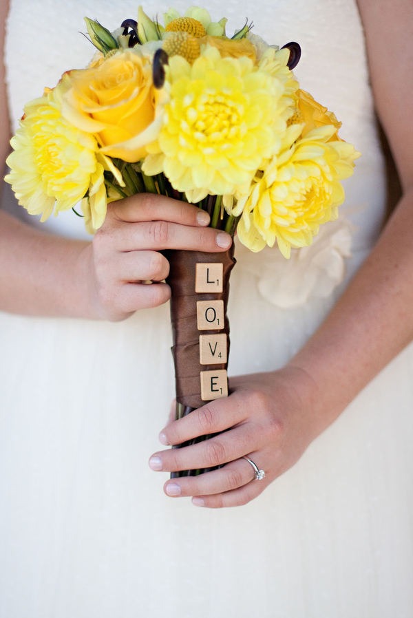 yellow bouquet