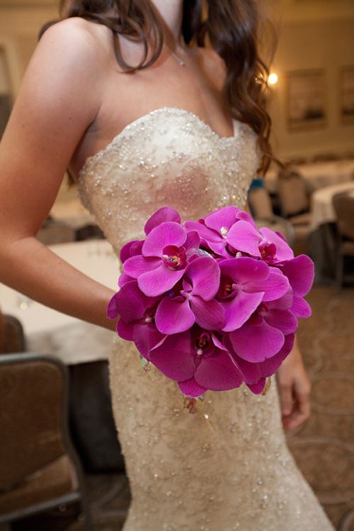 Hot Pink Phalaenopsis Orchid Bouquets