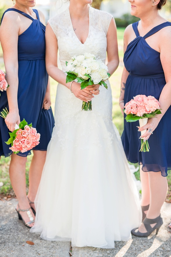 Halter Neck, Below the Knee Bridesmaids Dresses